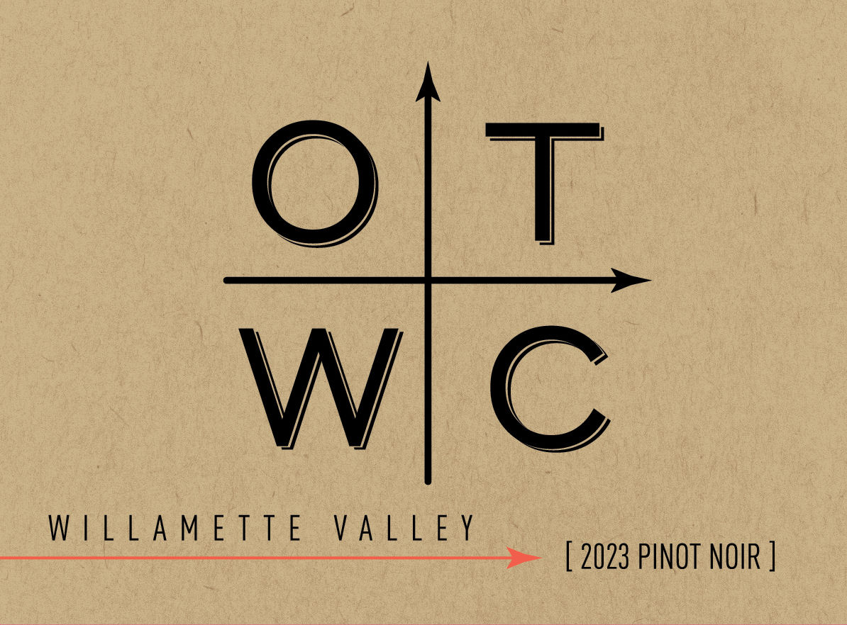 TABC label artwork for Oregon Trails Wine Co. Pinot Noir Willamette Valley