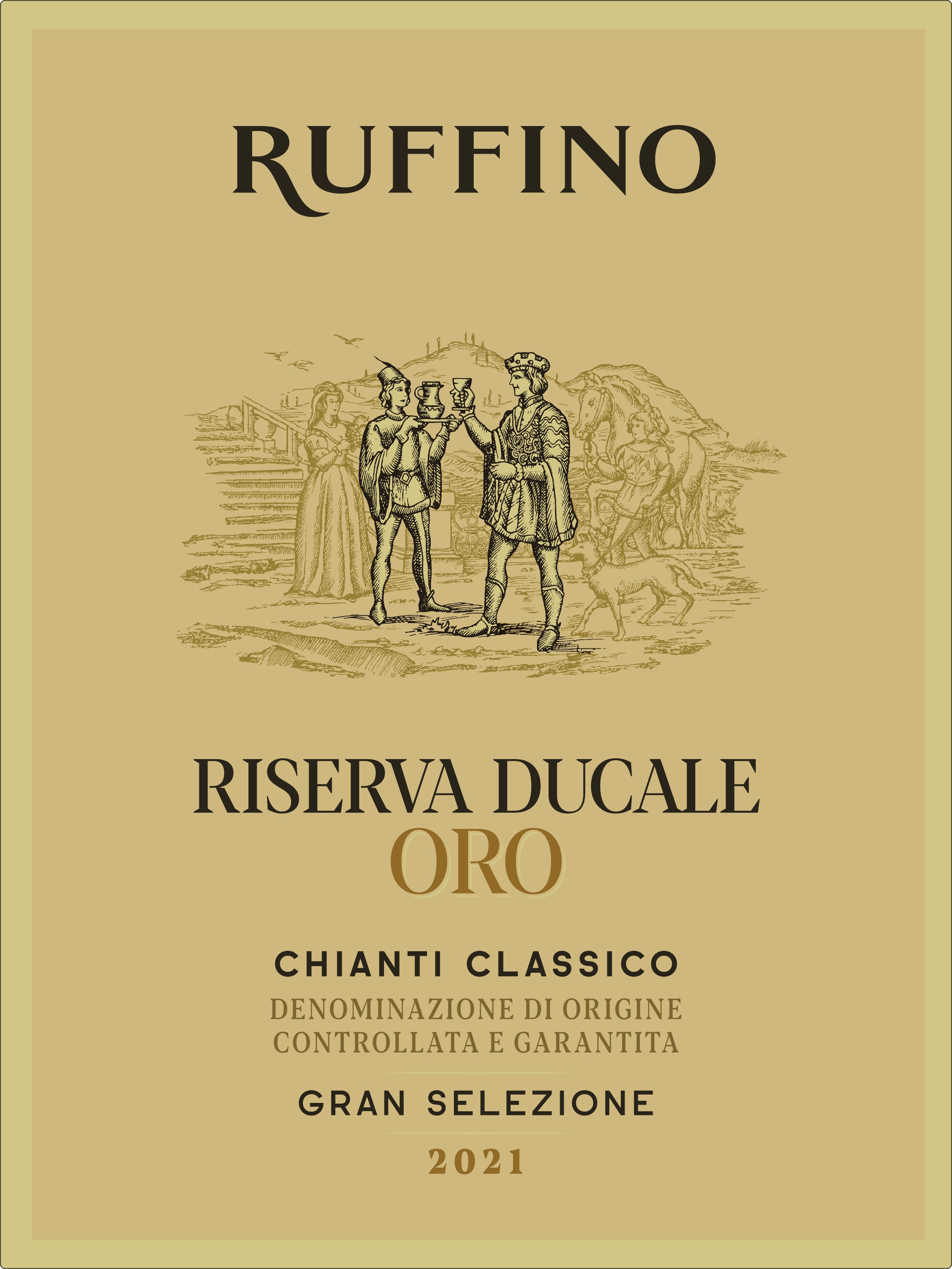 TABC label artwork for Ruffino Riserva Ducale Oro Chianti Classico DOCG