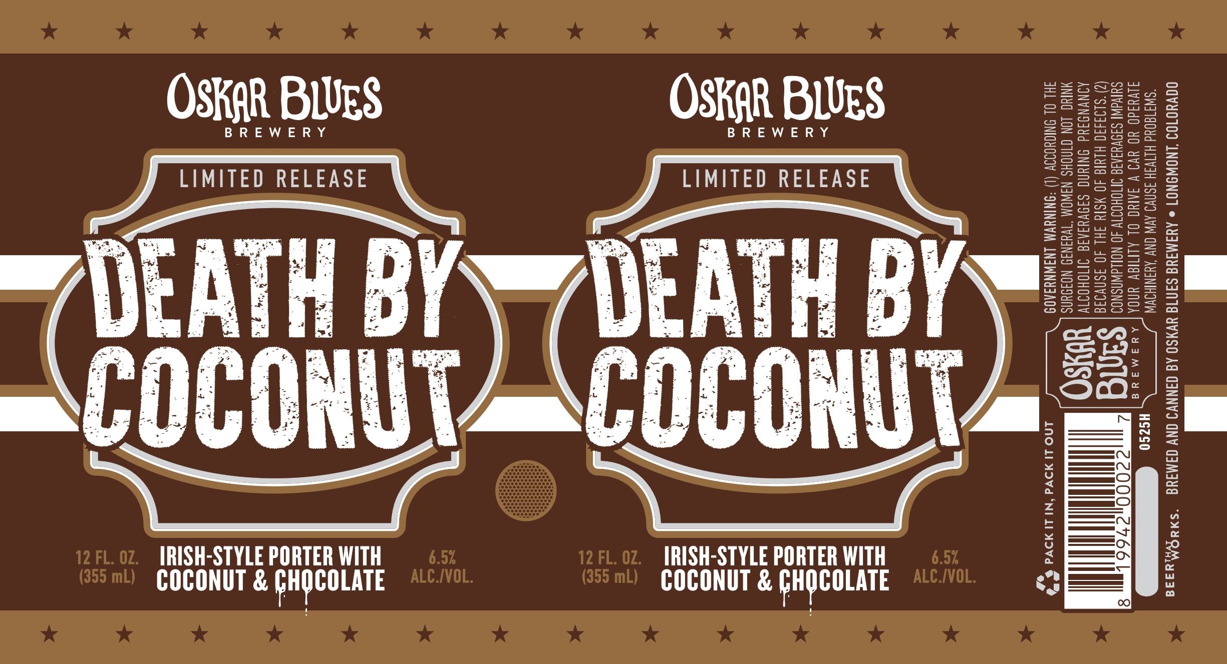 TABC label artwork for Death By Coconut