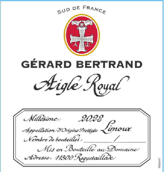 TABC label artwork for Gerard Bertrand Aigle Royal Limoux Chardonnay