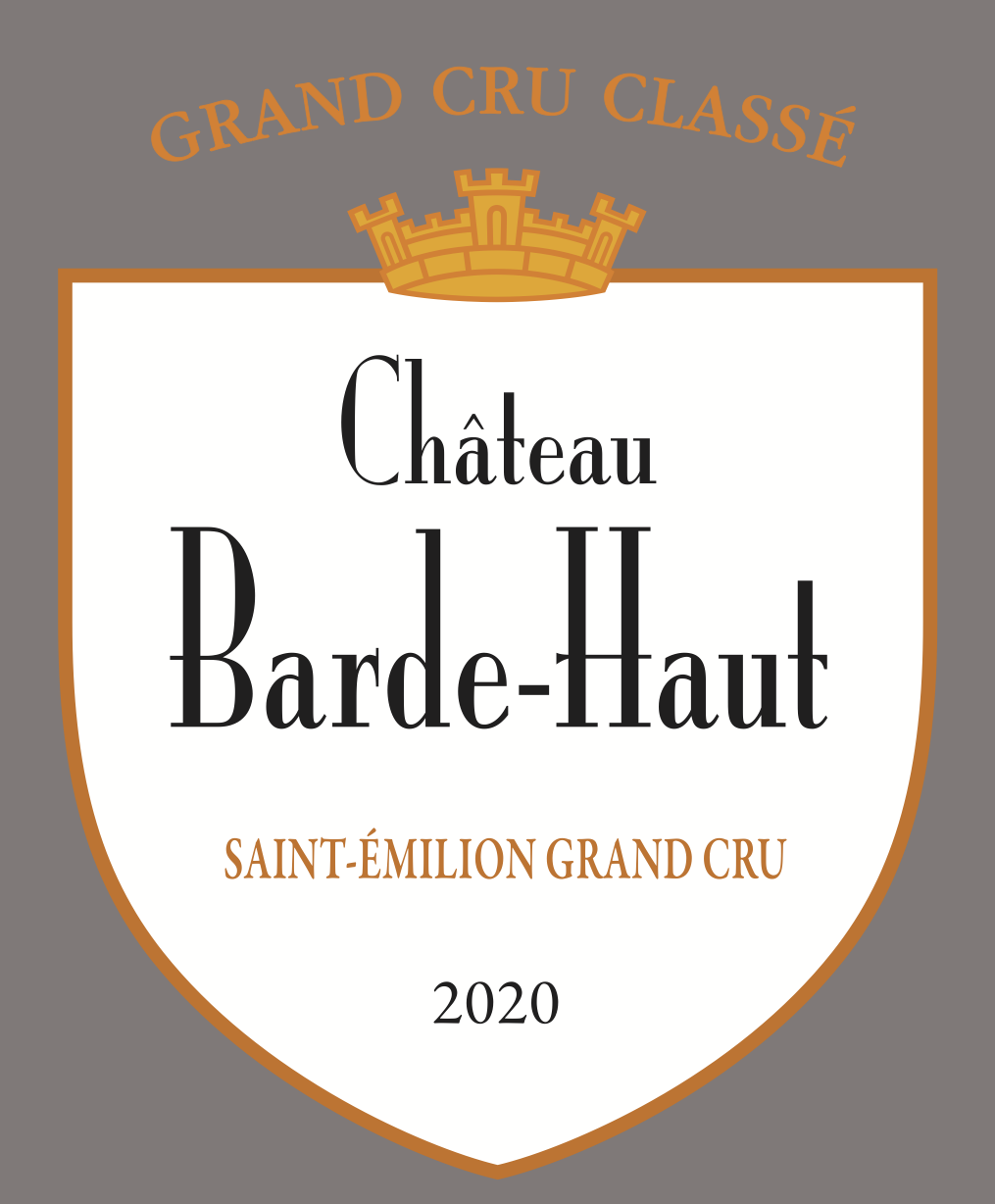 TABC label artwork for Chateau Barde Haut