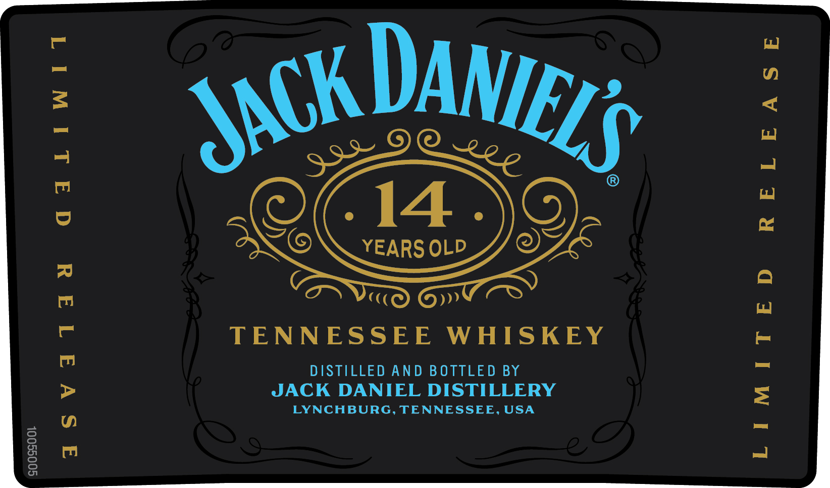 TABC label artwork for Jack Daniel’s 14 Years Old Batch 2