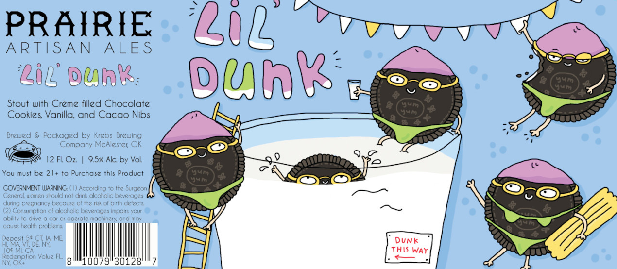 TABC label artwork for PRAIRIE ARTISAN ALES LIL' DUNK CAN
