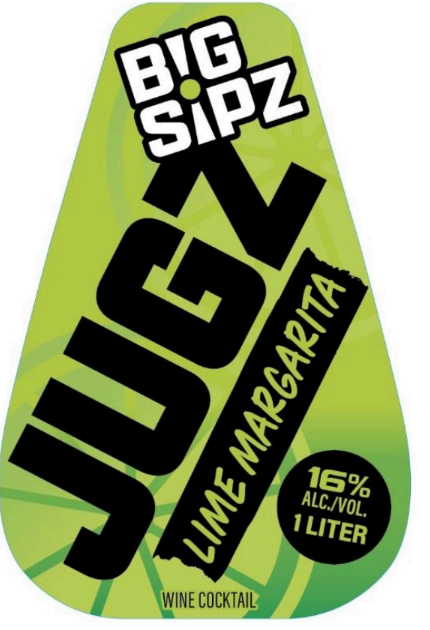 TABC label artwork for Big Sipz Lime Jugz