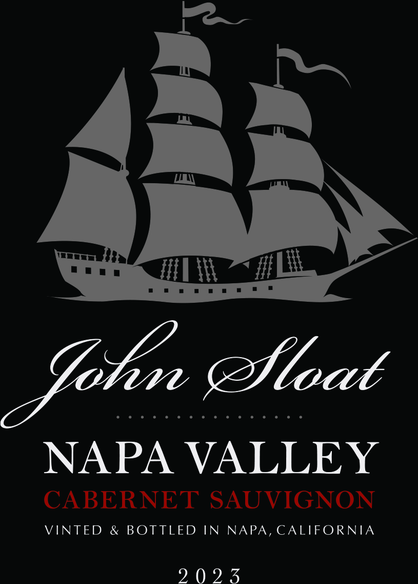 TABC label artwork for John Sloat Cabernet Sauvignon Napa Valley