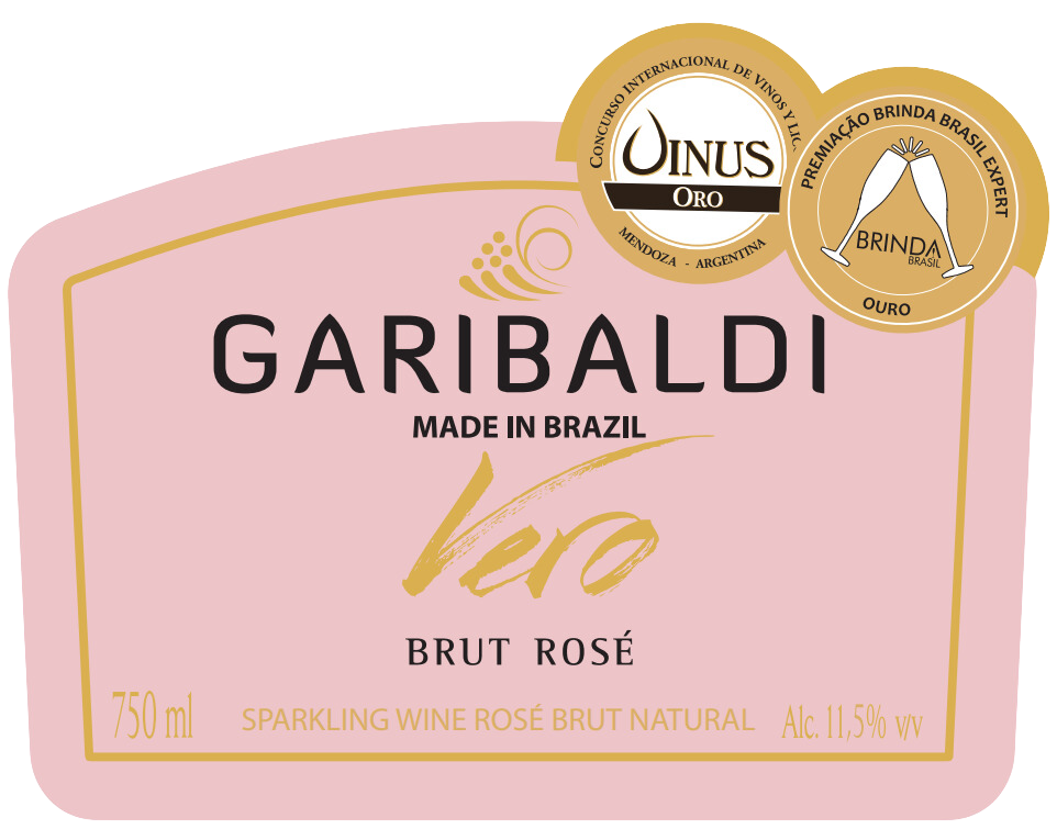 TABC label artwork for Vero Brut Rose