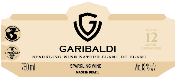 TABC label artwork for VG BLANC DE BLANC