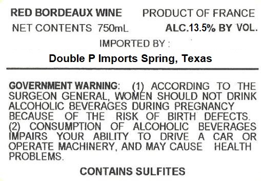 TABC label artwork for CHATEAU LEOVILLE POYFERRE