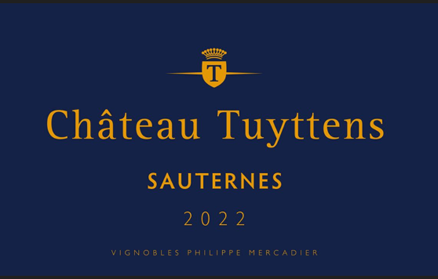 TABC label artwork for CHATEAU TUYTTENS SAUTERNES