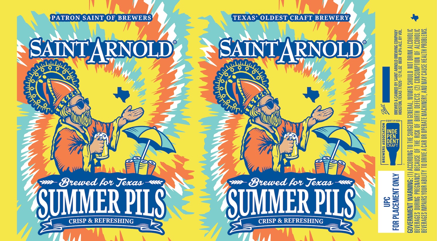 TABC label artwork for Summer Pils