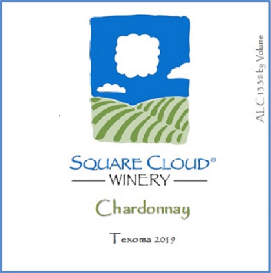 TABC label artwork for SQUARE CLOUD WINERY CHARDONNAY