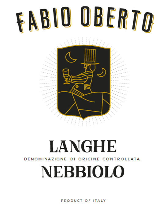 TABC label artwork for LA COLLINA DI DIONISO LANGHE NEBBIOLO