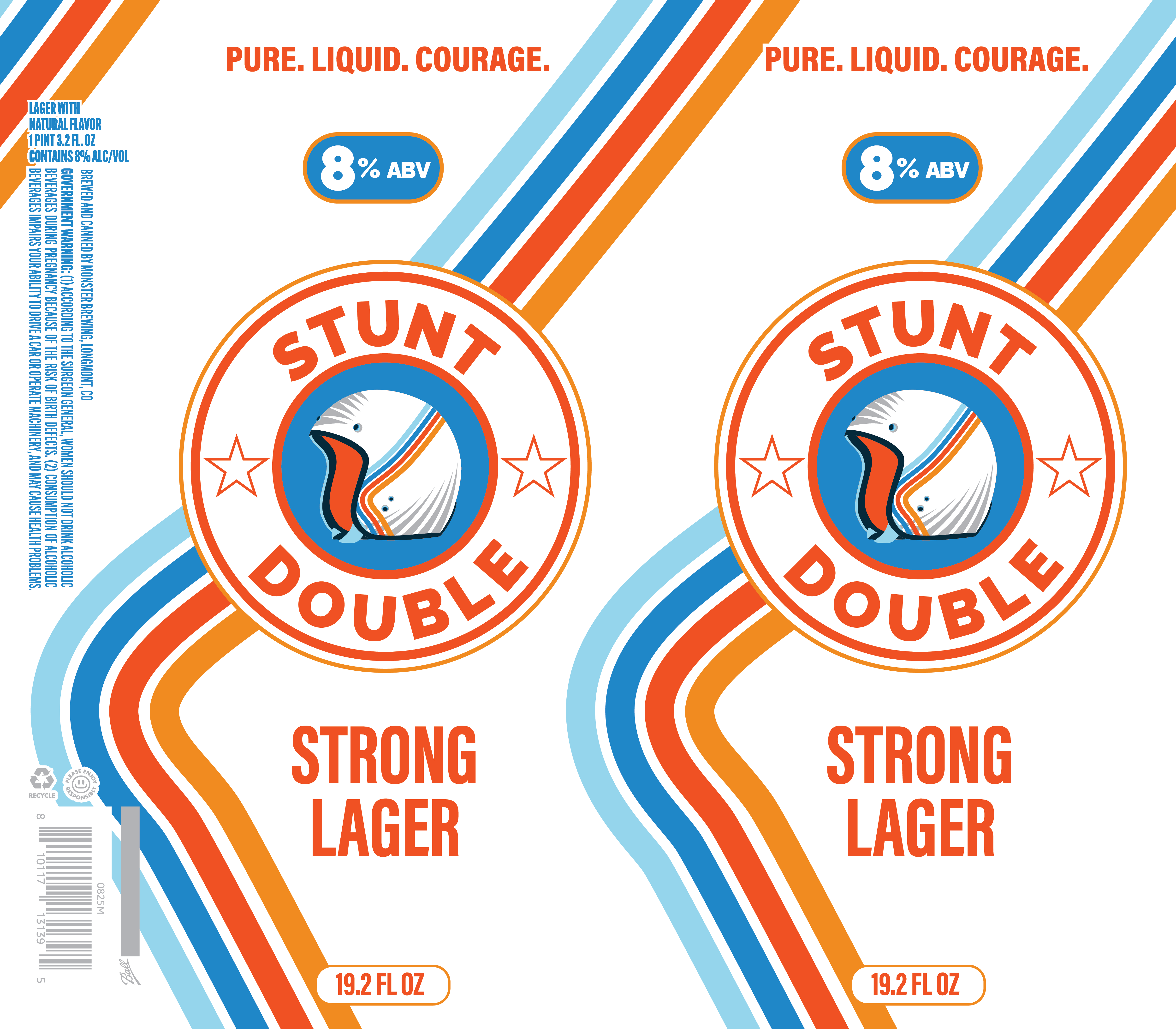 TABC label artwork for Stunt Double