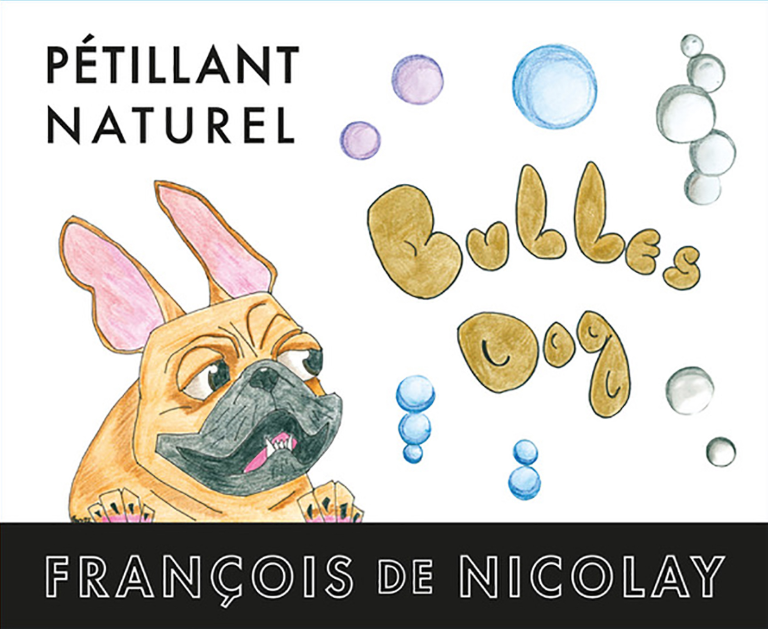 TABC label artwork for FRANCOIS DE NICOLAY BULLES DOG