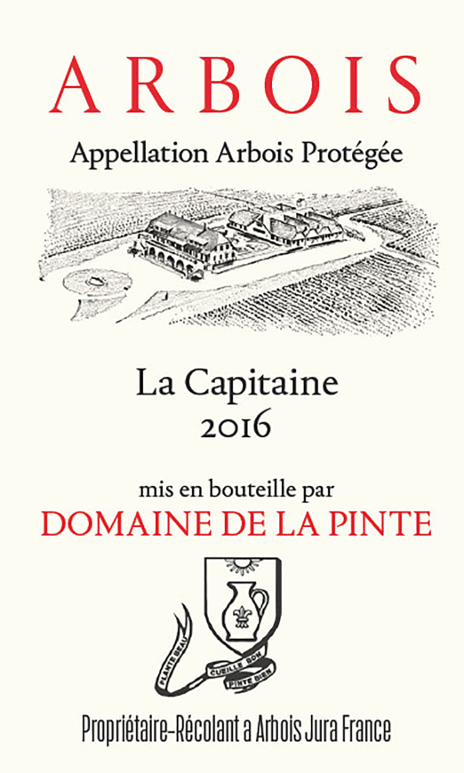 TABC label artwork for DOMAINE DE LA PINTE LA CAPITAINE