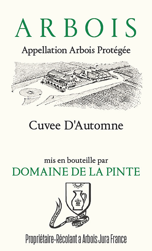 TABC label artwork for DOMAINE DE LA PINTE CUVEE D'AUTOMNE