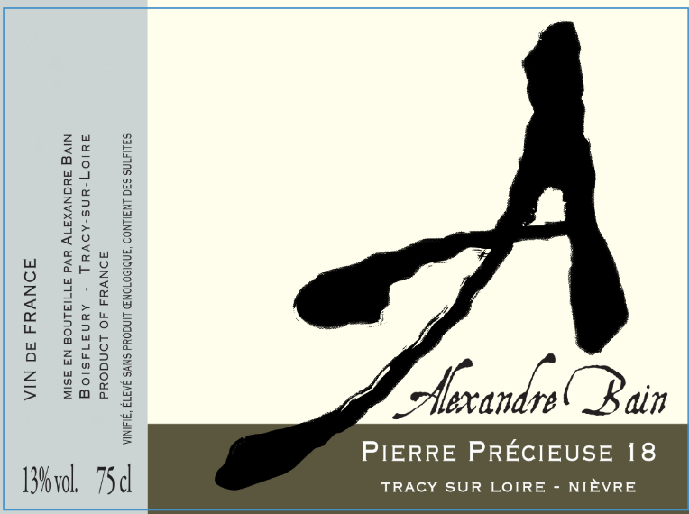 TABC label artwork for DOMAINE ALEXANDRE BAIN PIERRE PRECIEUSE