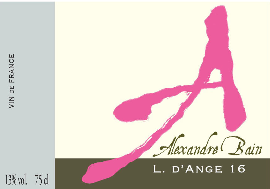 TABC label artwork for DOMAINE ALEXANDRE BAIN L. D'ANGE