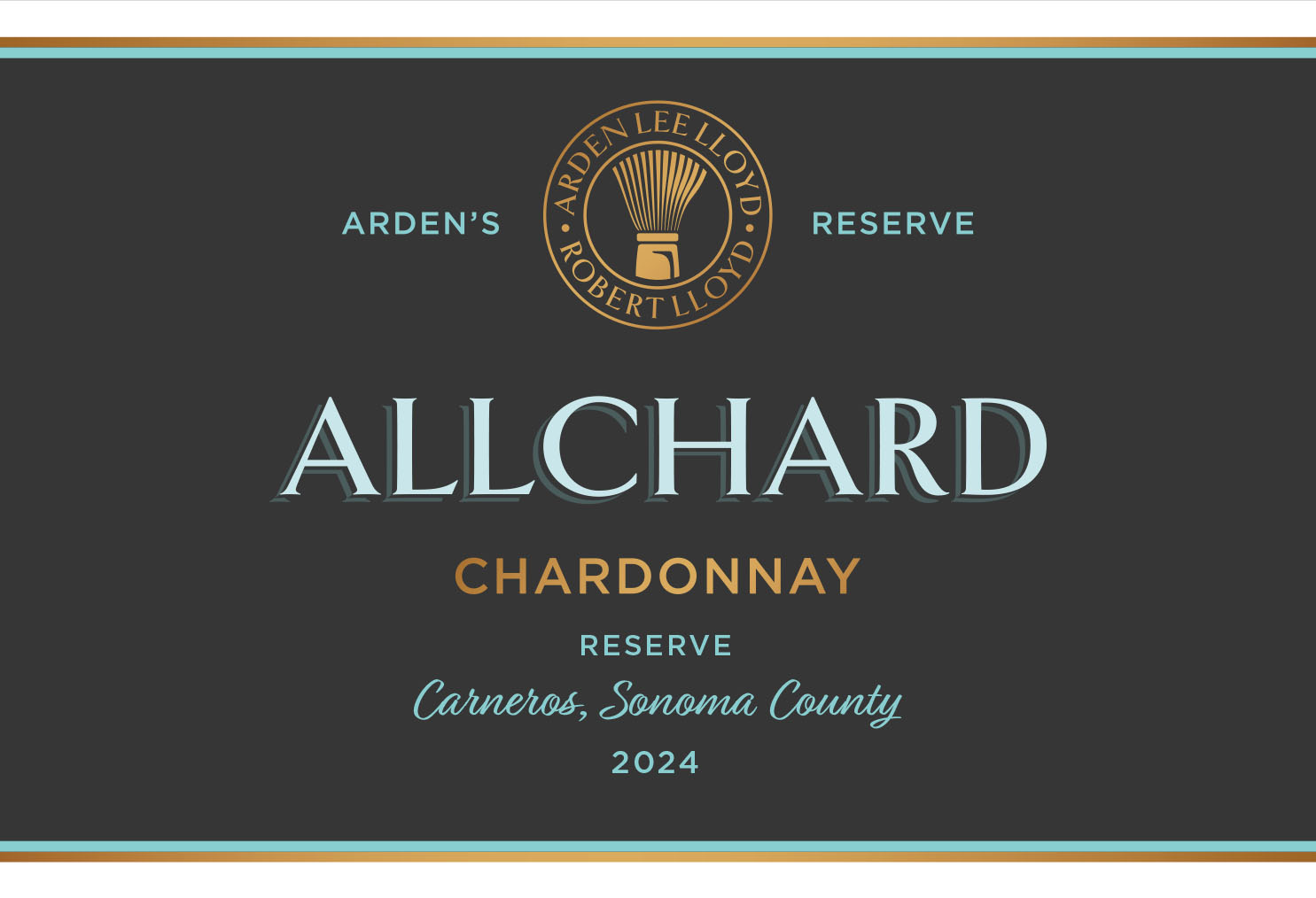 TABC label artwork for ALLCHARD CHARDONNAY RESERVE