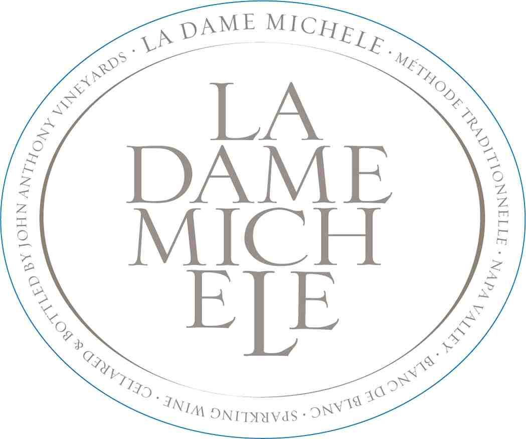 TABC label artwork for La Dame Michele Sparkling Wine Napa Valley