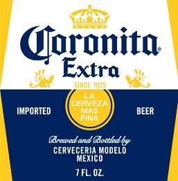 TABC label artwork for Coronita Extra