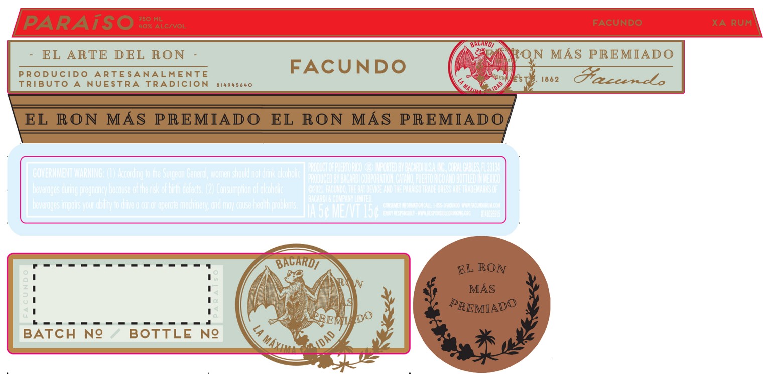 TABC label artwork for Facundo Paraiso
