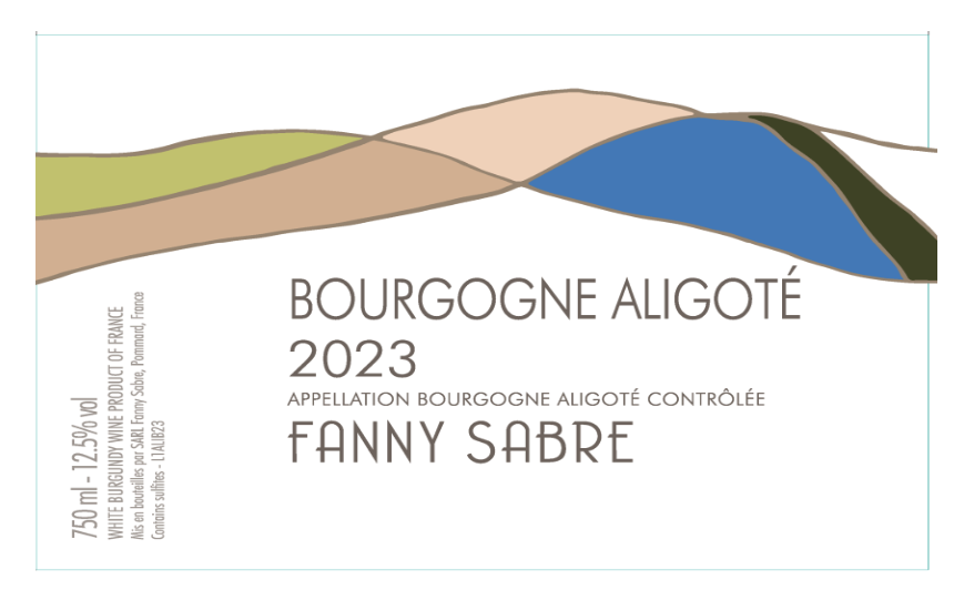 TABC label artwork for FANNY SABRE BOURGOGNE ALIGOTE
