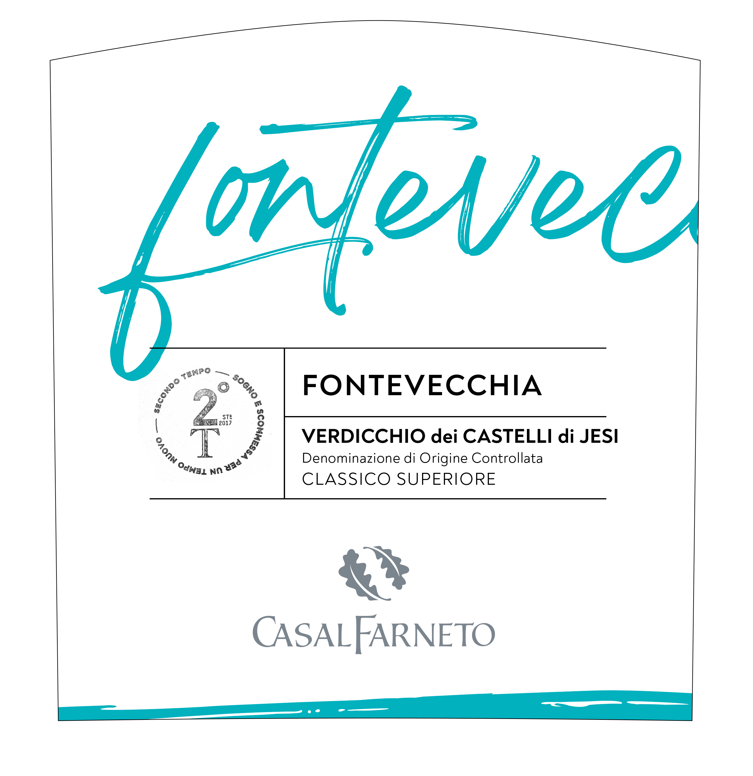 TABC label artwork for Casalfarneto Verdicchio 'Fontevecchia'