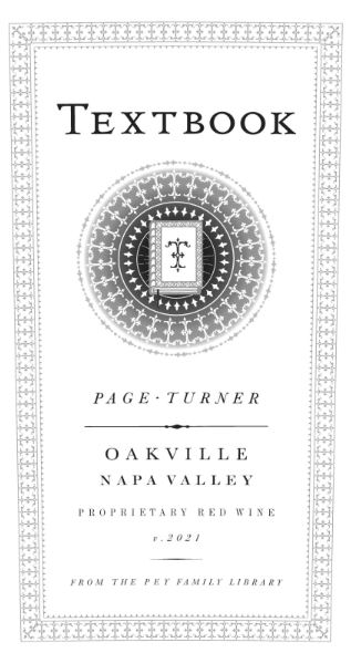 TABC label artwork for Textbook Page-Turner Oakville Proprietary Red Blend