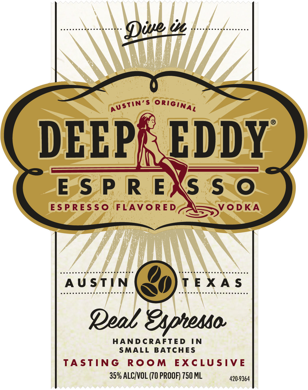 TABC label artwork for Deep Eddy Espresso Flavored Vodka 0433