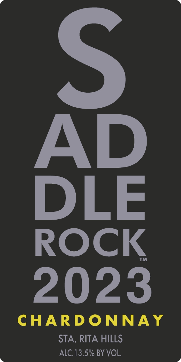 TABC label artwork for SADDLEROCK CHARDONNAY