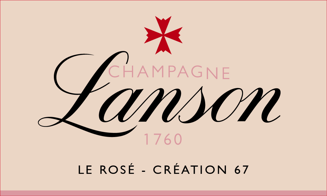TABC label artwork for Lanson Le Rose Creation Brut Champagne