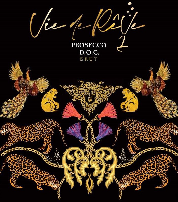 TABC label artwork for Vie De Reve Prosecco Doc Brut