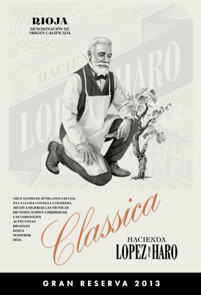 TABC label artwork for HLH Bodega Classica Gran Reserva Rose