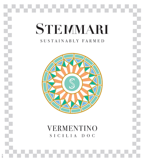 TABC label artwork for STEMMARI VERMENTINO SICILIA DOC