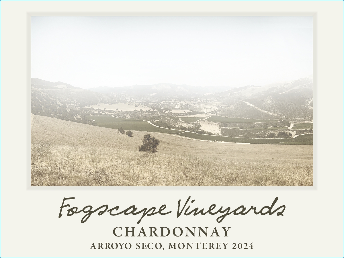 TABC label artwork for Fogscape Vineyards Chardonnay, Arroyo Seco (681)