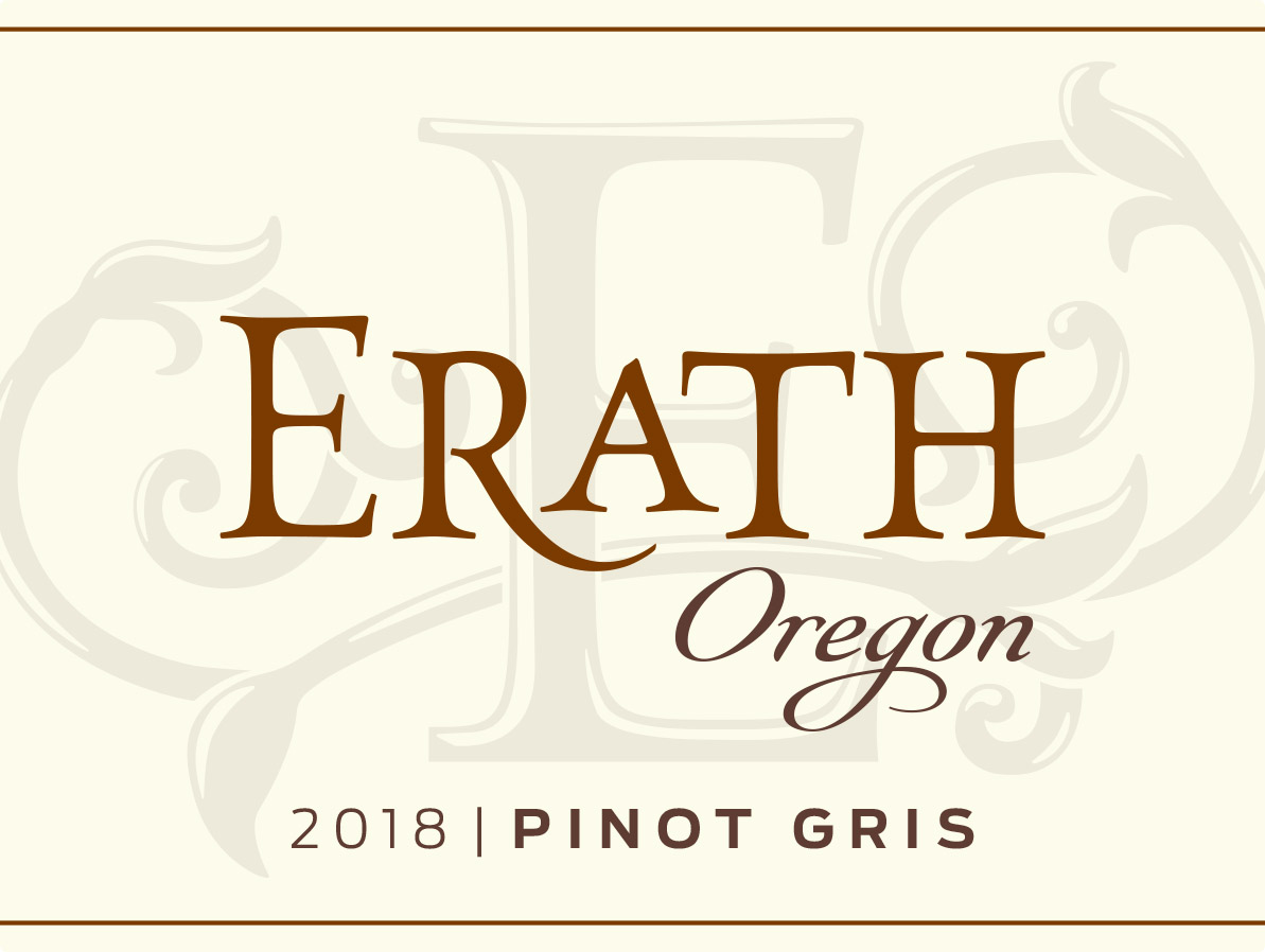 TABC label artwork for Erath Pinot Gris