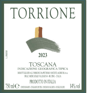 TABC label artwork for Petrolo Torrione
