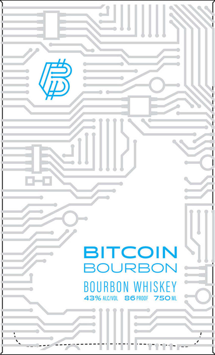 TABC label artwork for Bitcoin Bourbon