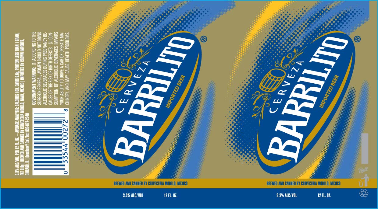 TABC label artwork for Barrilito