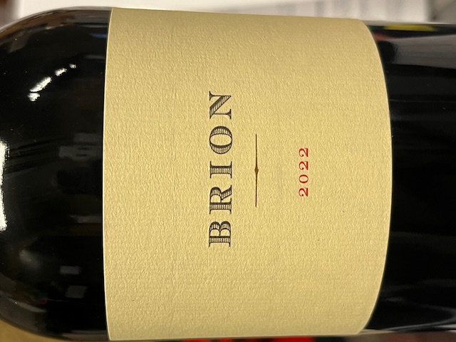 TABC label artwork for Brion Cabernet Sauvignon Caldwell Vineyard