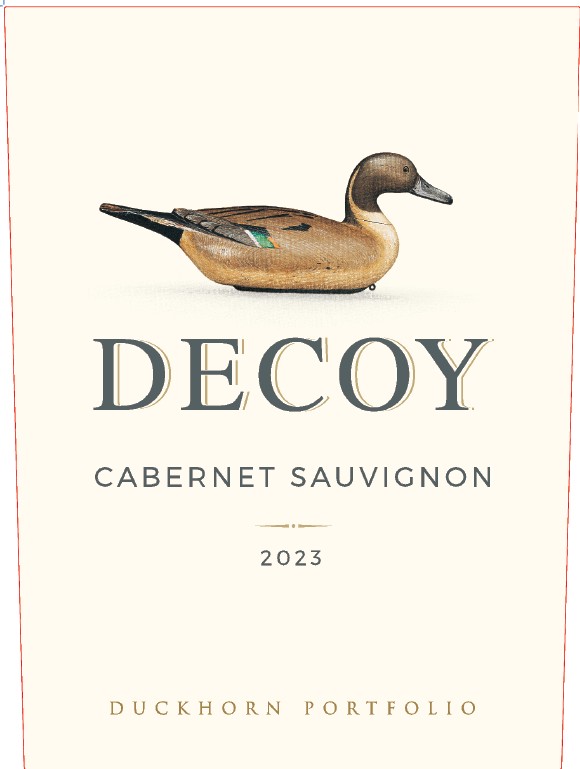 TABC label artwork for Decoy Cabernet Sauvignon California