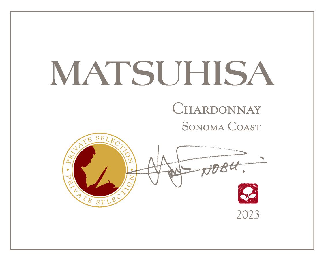 TABC label artwork for MATSUSHISA Chardonnay Sonoma Coast