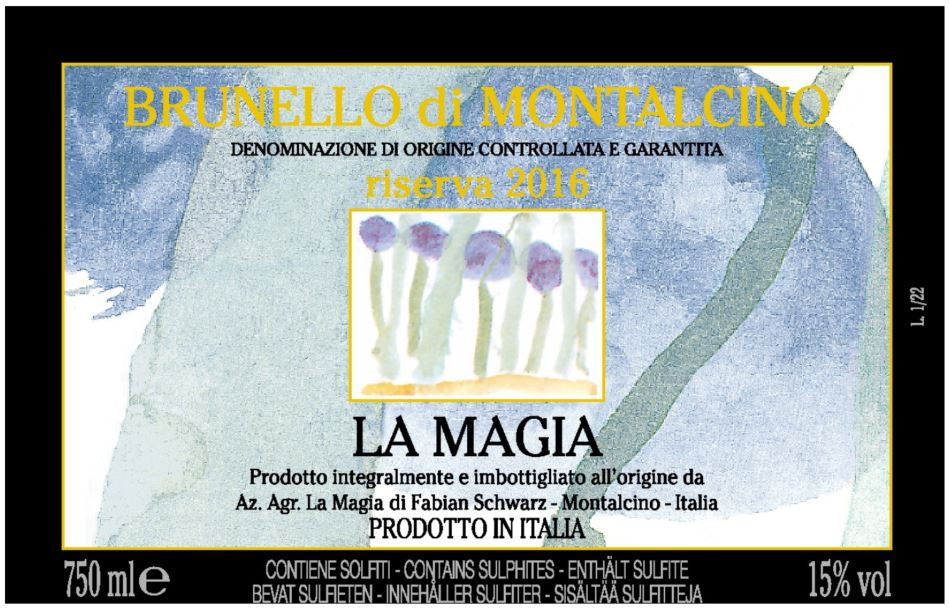 TABC label artwork for LA MAGIA