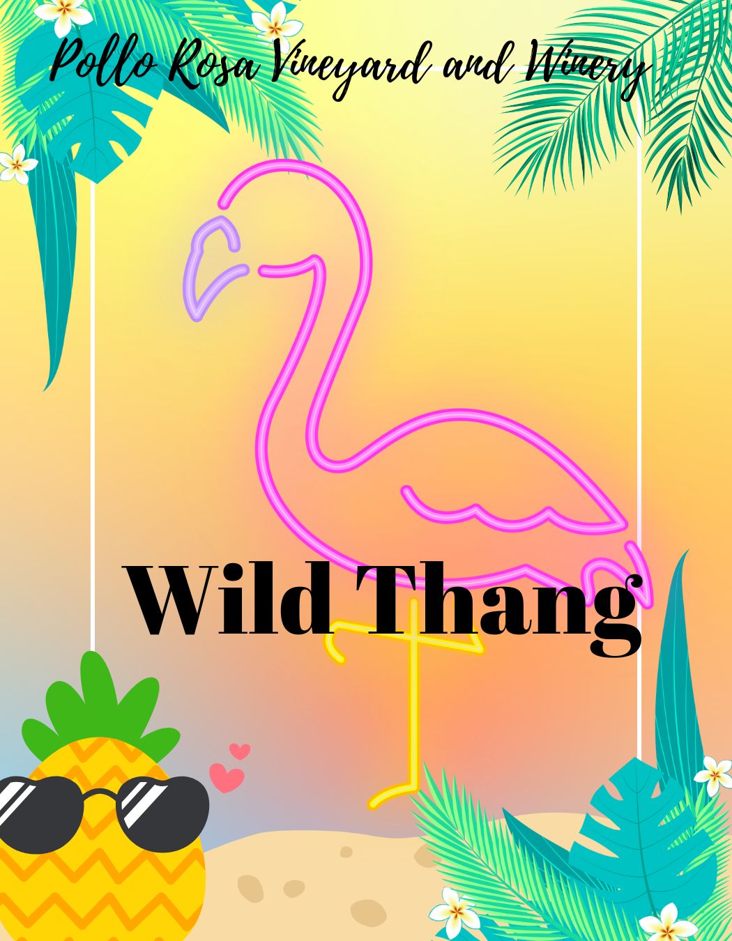 TABC label artwork for Wild Thang