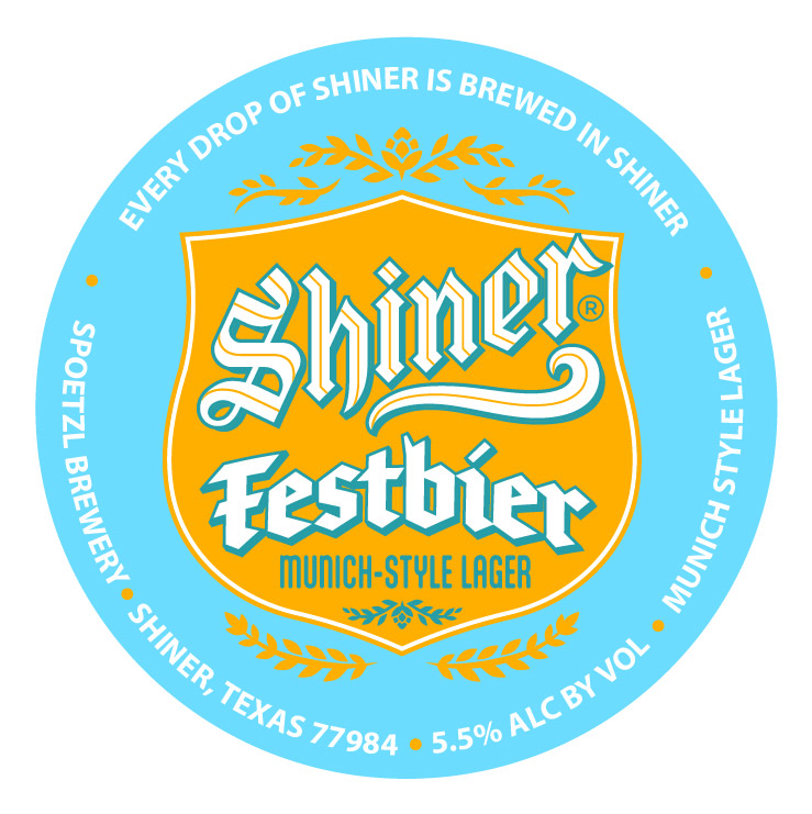 TABC label artwork for Shiner Festbier