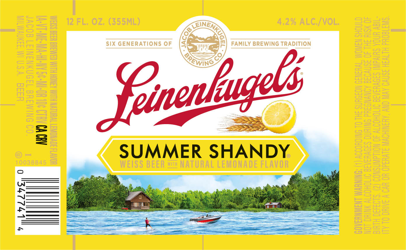 TABC label artwork for Leinenkugel's Summer Shandy