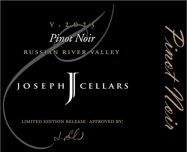TABC label artwork for Pinot Noir