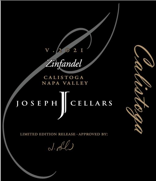 TABC label artwork for Calistoga Zinfandel