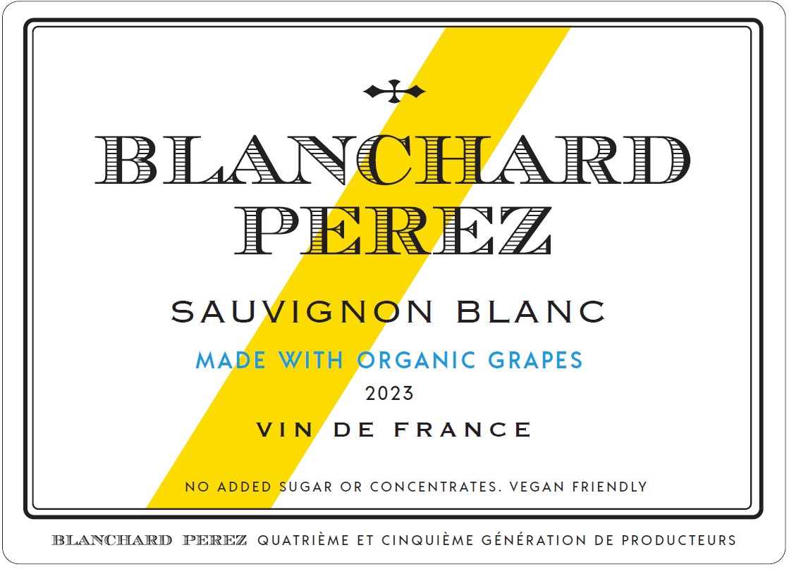 TABC label artwork for BLANCHARD PEREZ SAUVIGNON BLANC